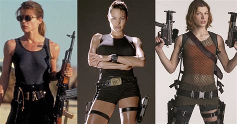 Top 10 Female Protagonists In Action Movies | ScreenRant