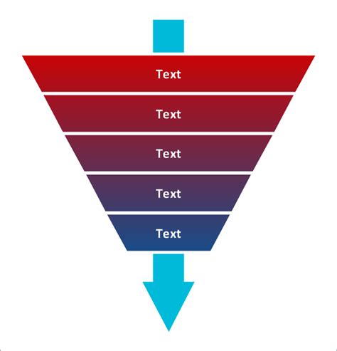 Pyramid Diagram Funnel Diagram Template Pyramid