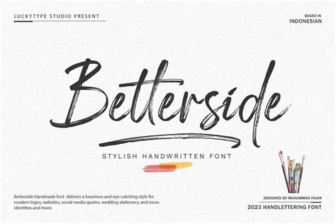 Betterside Handwritten Font - Design Cuts