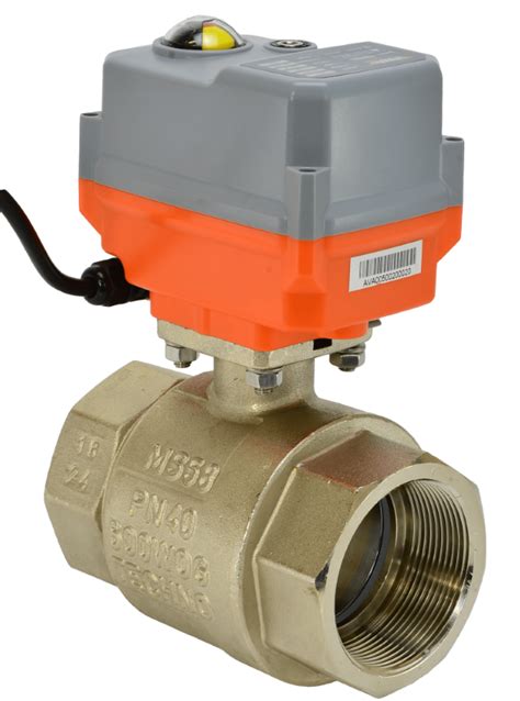 Electric WRAS Brass Ball Valve with AVA Basic Actuator For Drinking Water