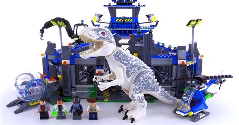 LEGO Jurassic World Indominus Rex Breakout review! set 75919