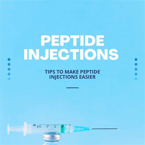 Peptide Injections: How Can I Make Peptide Injections Easier - PEPTIDES ...