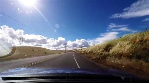 Altamont Pass Road - Westbound - YouTube