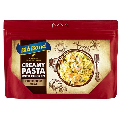 Blå Band Creamy Pasta with Chicken Outdoor Meal 149g - SverigeShoppen ...
