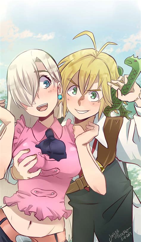 Meliodas x Elizabeth by VTthisgamerdraws on DeviantArt