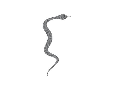 Snake Symbol Illustration Flat Tattoo Serpent Vector, Flat, Tattoo, Serpent PNG and Vector with ...