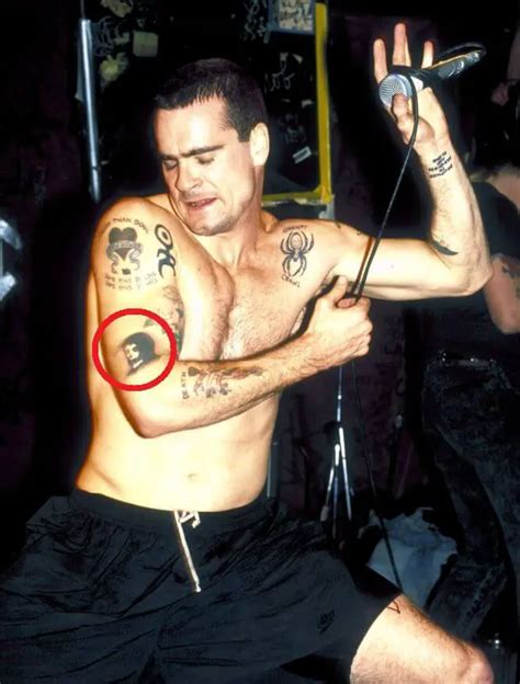 Henry Rollins Misfits Tattoo