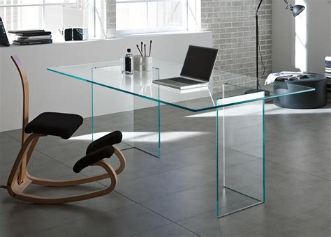 Tonelli Bacco Glass Desk | Glass Desks | Home Office Furniture | Tonelli Design