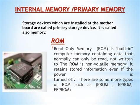 PPT - Computer Memory/Storage Device PowerPoint Presentation, free ...