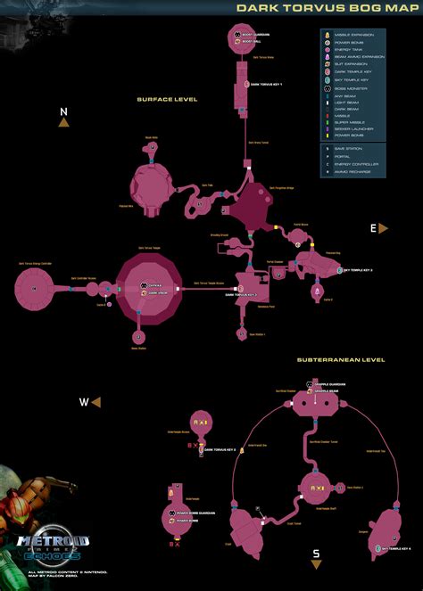 Metroid prime maps - ladegrentals