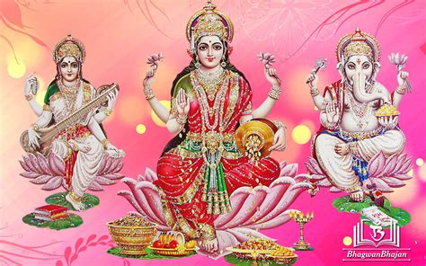 Laxmi Photo Wallpapers : Laxmi Lakshmi Ganesh Saraswati Maa Ji Mata Diwali Pooja Jagdamba ...