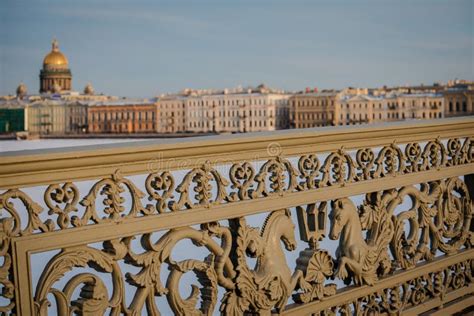 Architecture of St. Petersburg, Russia. Bridges and Buildings of St ...