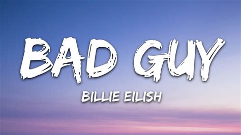 Bad Guy Billie Eilish Lyrics [1HOUR], 44% OFF