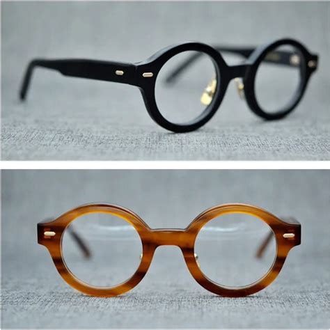 Vazrobe Acetate Glasses Men Women Small Round Eyeglasses Frames Man ...