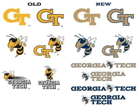 Interesting design exercise on the Georgia Tech colors and brand via ...