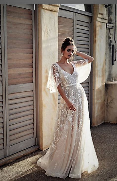 The Boho Wedding Gown - Etsy