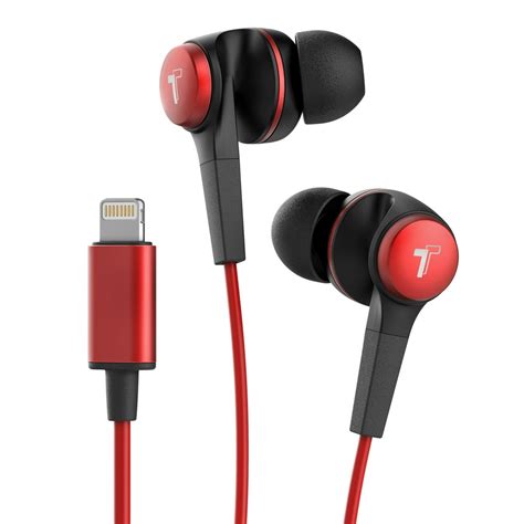 Thore iPhone Earphones with Lightning Connector (Bass Booster V120 ...