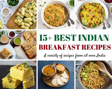 North Indian Breakfast Recipes Vegetarian