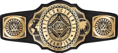 WWE Intercontinental Championship Belt (2019) PNG by DarkVoidPictures ...