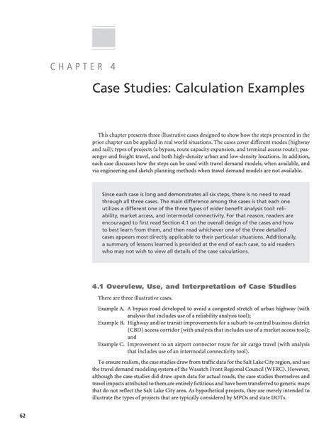 Chapter 4 - Case Studies: Calculation Examples | Assessing Productivity ...