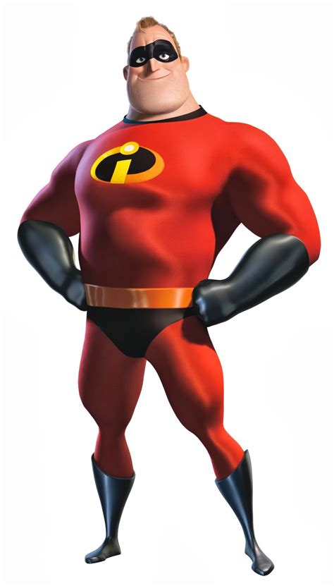 Cartoon Characters: The Incredibles main characters