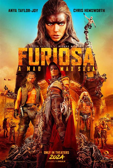 Mad Max: Furiosa presenta su primer póster oficial, y no podría ser más ...