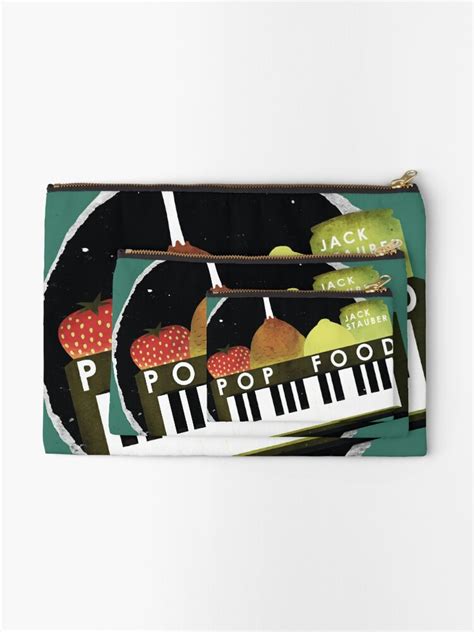 "Jack Stauber Pop Food Album Cover" Zipper Pouch by Freshfroot | Redbubble