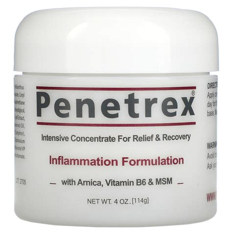 Penetrex Relief & Recovery Cream, 4 oz (114 g) - Walmart.com - Walmart.com