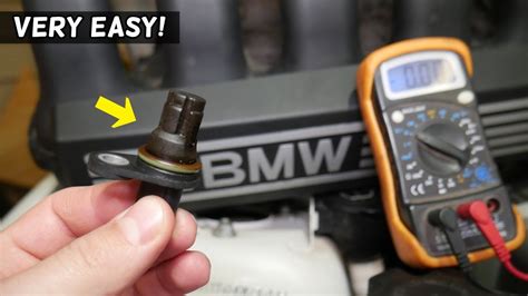 HOW TO TEST CRANKSHAFT POSITION SENSOR ON BMW - YouTube