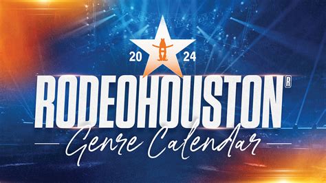 Houston Rodeo 2024 Artists Calendar - Vonny Johnette