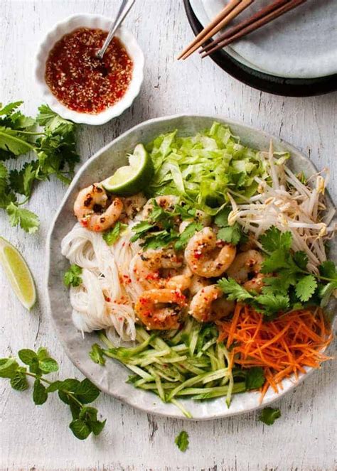 Vietnamese Noodle Salad with Shrimp (Prawn) | RecipeTin Eats