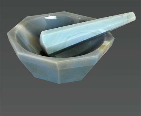 Grey Agate Mortar & Pestle at Best Price in Bulandshahr - ID: 6242926