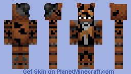 Nightmare Freddy (IM BACK!, READ DESCRIPTION) Minecraft Skin