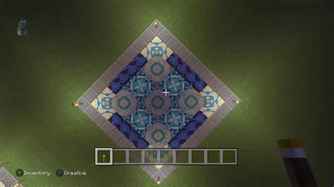 Glazed Terracotta Floor Design Tutorial | Minecraft - YouTube