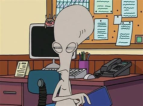 Roger the Alien using a Mac | From American Dad, Season 1 ep… | Flickr