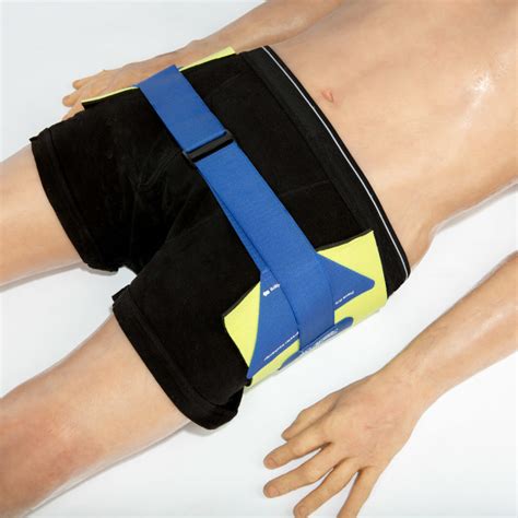 Pelvic brace, pelvic binder placement, Pelvic Splint