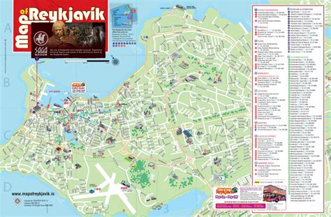 Map of Reykjavik | What to see and do in while in Reykjavik