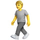 🚶 Person Walking Emoji on Twitter Emoji Stickers 13.1