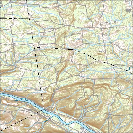 USGS Topo Map Vector Data (Vector) 34427 Pattersonville, New York 20191119 for 7.5 x 7.5 minute ...