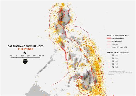 Earthquake Philippines Map