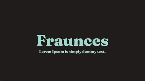 Fraunces Font Family : Download Free for Desktop & Webfont