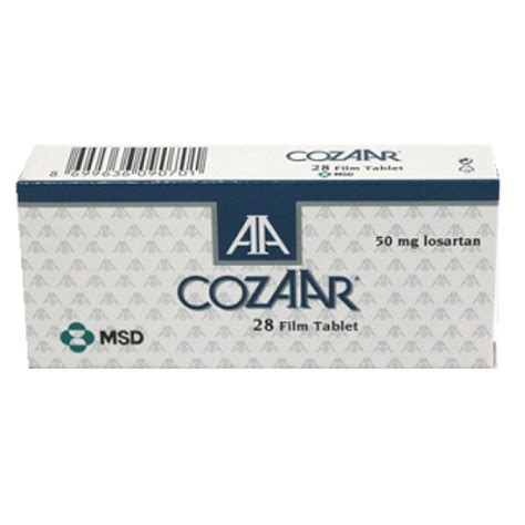 Cozaar 50mg 28 tabs - Ozara Bracalet