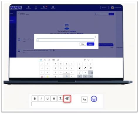 New math keyboard feature added to PAPER on-demand tutoring platform ...