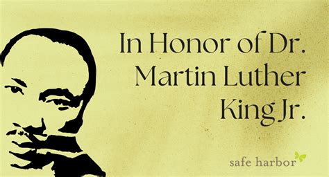 Our favorite Dr. Martin Luther King Jr. quotes | Safe Harbor