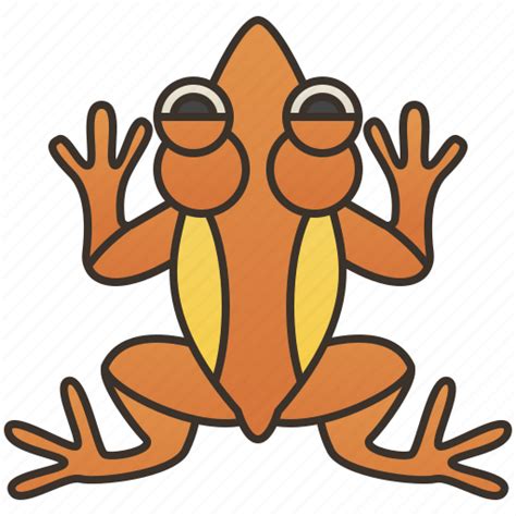 Forest, frog, golden, toad, wildlife icon - Download on Iconfinder