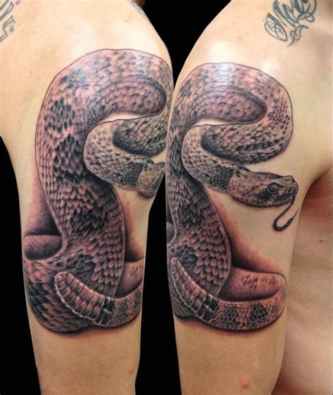 20+ Traditional Rattlesnake Tattoo Designs | PetPress