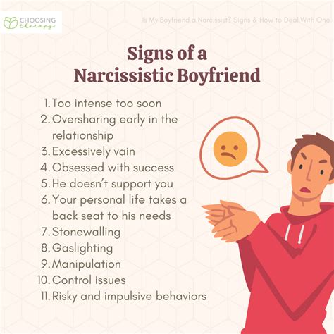 Narcissistic Boyfriends: Signs & How to Deal With One