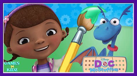 Doc McStuffins 3D Color & Play Doc's Toy Check Up Room - Disney Junior ...