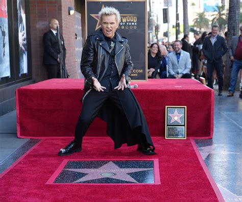 Billy Idol honored with first Hollywood Walk of Fame star of 2023 ...