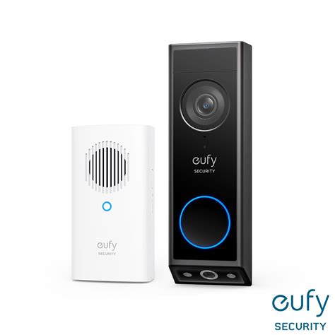 eufy 2K Video Doorbell E340 8GB Local Storage with Chime